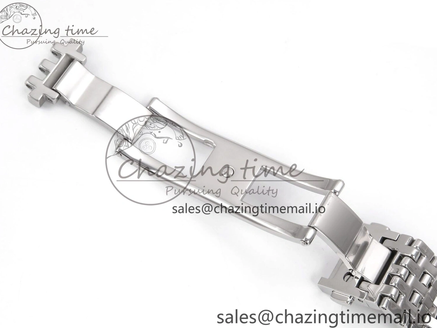 0317 Supportive De Ville Date SS VSF 1:1 Best Edition Blue Dial on SS Bracelet A 7700